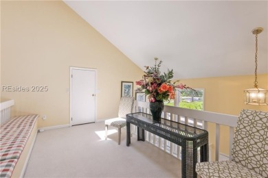 This home has soaring ceilings & a wall of 2-story windows on Bear Creek Golf Course and Club in South Carolina - for sale on GolfHomes.com, golf home, golf lot