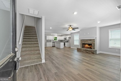 Discover this stunning 3-bedroom, 2.5-bath home with a spacious on Turtle Cove Golf Course in Georgia - for sale on GolfHomes.com, golf home, golf lot