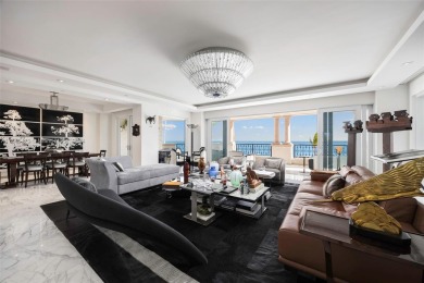 Unwind to breathtakingly peaceful direct ocean views. Oceanside on Fisher Island Club in Florida - for sale on GolfHomes.com, golf home, golf lot