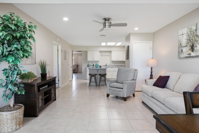 One year home warranty to be included in the purchase of this on Sunland Village East Golf Course in Arizona - for sale on GolfHomes.com, golf home, golf lot