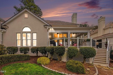 A rare lakefront end-unit villa in Prestonwood Country on Prestonwood Country Club  in North Carolina - for sale on GolfHomes.com, golf home, golf lot