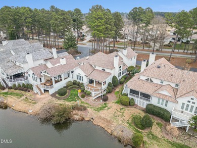 A rare lakefront end-unit villa in Prestonwood Country on Prestonwood Country Club  in North Carolina - for sale on GolfHomes.com, golf home, golf lot