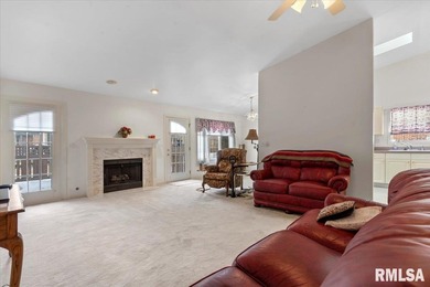 Beautiful all brick 3 bedroom 3 bath duplex located in the on Panther Creek Country Club in Illinois - for sale on GolfHomes.com, golf home, golf lot