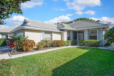 Relax looking out of this wide lake view in this freshly painted on St. Lucie Trail Golf Club in Florida - for sale on GolfHomes.com, golf home, golf lot