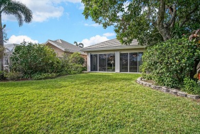 Relax looking out of this wide lake view in this freshly painted on St. Lucie Trail Golf Club in Florida - for sale on GolfHomes.com, golf home, golf lot