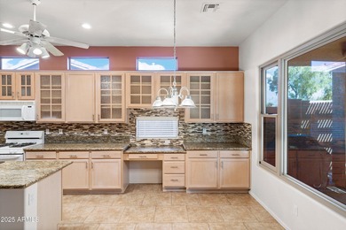 Step into this warm and welcoming, meticulously maintained home on Estrella Mountain Ranch Golf Course in Arizona - for sale on GolfHomes.com, golf home, golf lot