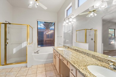 Step into this warm and welcoming, meticulously maintained home on Estrella Mountain Ranch Golf Course in Arizona - for sale on GolfHomes.com, golf home, golf lot