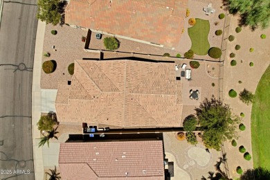 This wonderful single-story residence offers 3 spacious bedrooms on The Golf Club At Johnson Ranch in Arizona - for sale on GolfHomes.com, golf home, golf lot