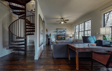 This cool-hip home is warm and inviting from the moment you on Highlands Country Club in North Carolina - for sale on GolfHomes.com, golf home, golf lot