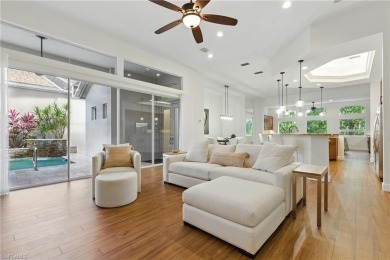 Welcome home to this lovely 3-bedroom, 3.5-bath Courtyard pool on Bonita Bay West in Florida - for sale on GolfHomes.com, golf home, golf lot