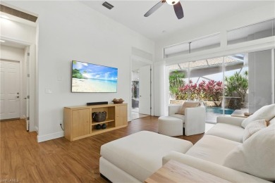 Welcome home to this lovely 3-bedroom, 3.5-bath Courtyard pool on Bonita Bay West in Florida - for sale on GolfHomes.com, golf home, golf lot