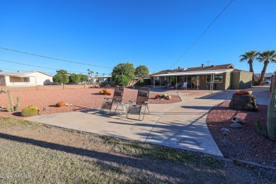 Just bring your toothbrush to this fully furnished stucco home on Sun City North Golf Course in Arizona - for sale on GolfHomes.com, golf home, golf lot