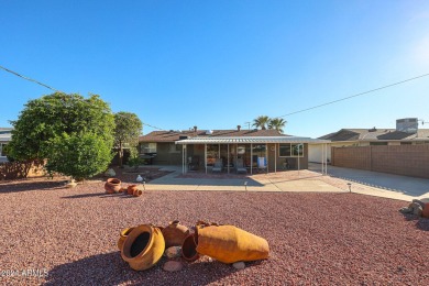 Just bring your toothbrush to this fully furnished stucco home on Sun City North Golf Course in Arizona - for sale on GolfHomes.com, golf home, golf lot