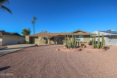 Just bring your toothbrush to this fully furnished stucco home on Sun City North Golf Course in Arizona - for sale on GolfHomes.com, golf home, golf lot