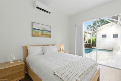 Welcome home to this lovely 3-bedroom, 3.5-bath Courtyard pool on Bonita Bay West in Florida - for sale on GolfHomes.com, golf home, golf lot