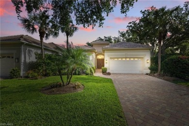 Welcome home to this lovely 3-bedroom, 3.5-bath Courtyard pool on Bonita Bay West in Florida - for sale on GolfHomes.com, golf home, golf lot