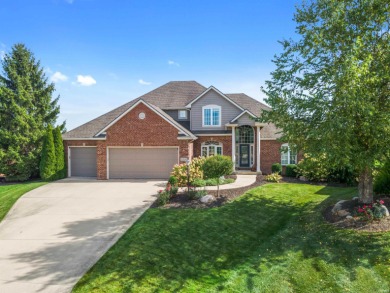 Views on Views await you with this stunning 2 story on the 11th on Chestnut Hills Golf Club in Indiana - for sale on GolfHomes.com, golf home, golf lot