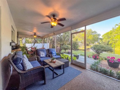 SERENITY AWAITS WITH THIS MOVE-IN READY home with private oasis on Seven Springs Golf and Country Club in Florida - for sale on GolfHomes.com, golf home, golf lot