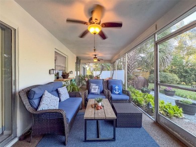 SERENITY AWAITS WITH THIS MOVE-IN READY home with private oasis on Seven Springs Golf and Country Club in Florida - for sale on GolfHomes.com, golf home, golf lot