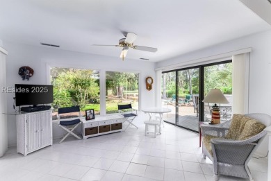 Pride of ownership is clear (a rear deck replaced 2025 on Port Royal Golf and Racquet Club in South Carolina - for sale on GolfHomes.com, golf home, golf lot