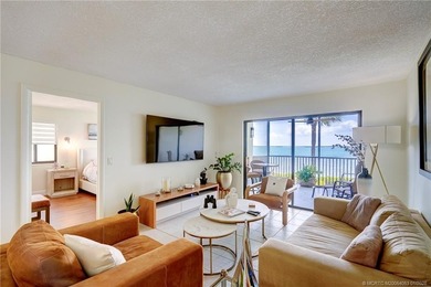 Breathtaking river views welcome you to this first-floor on Ocean Club At the Hutchinson Island Beach Resort in Florida - for sale on GolfHomes.com, golf home, golf lot