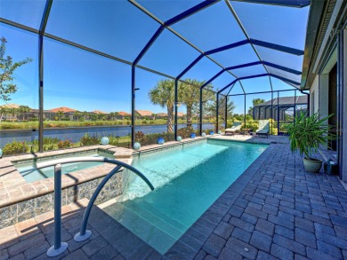 Welcome to this exceptional STONEWATER POOL estate home, where on Sarasota National Golf Club in Florida - for sale on GolfHomes.com, golf home, golf lot