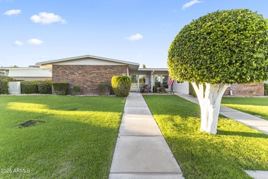 This beautifully maintained 2-bedroom, 2-bath home in Sun City on Sun City-Willow Creek / Willow Brook  in Arizona - for sale on GolfHomes.com, golf home, golf lot