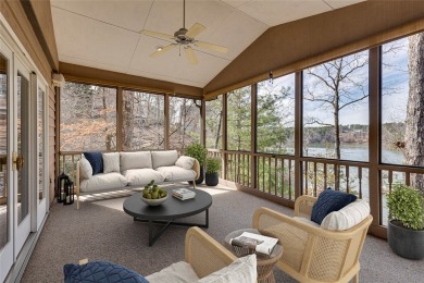 A lake house with a fabulous long range view! This custom built on Keowee Key Golf and Country Club in South Carolina - for sale on GolfHomes.com, golf home, golf lot