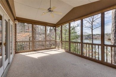 A lake house with a fabulous long range view! This custom built on Keowee Key Golf and Country Club in South Carolina - for sale on GolfHomes.com, golf home, golf lot