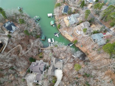 A lake house with a fabulous long range view! This custom built on Keowee Key Golf and Country Club in South Carolina - for sale on GolfHomes.com, golf home, golf lot