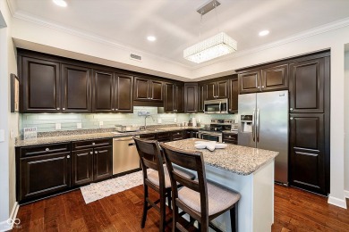 Enjoy lakeside living at the Villas at Morse Lake in this on Harbour Trees Golf Club in Indiana - for sale on GolfHomes.com, golf home, golf lot