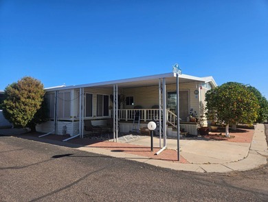 Corner lot, 1 Bedroom, 1 Bath with a large Arizona Room and on Viewpoint Golf Resort in Arizona - for sale on GolfHomes.com, golf home, golf lot