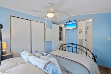 Welcome to this cozy and efficient 1-bedroom manufactured home on Del Tura Golf and Country Club in Florida - for sale on GolfHomes.com, golf home, golf lot