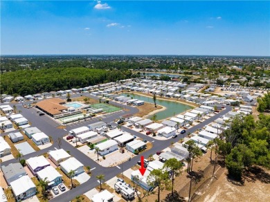 Welcome to this cozy and efficient 1-bedroom manufactured home on Del Tura Golf and Country Club in Florida - for sale on GolfHomes.com, golf home, golf lot