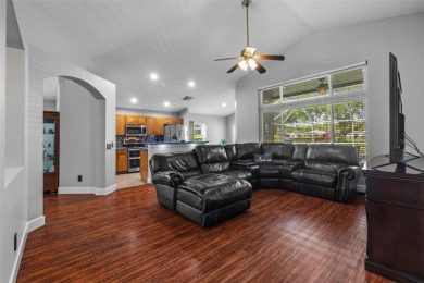 Golf course views, a private pool, and a prime location inside on TPC of Tampa Bay in Florida - for sale on GolfHomes.com, golf home, golf lot