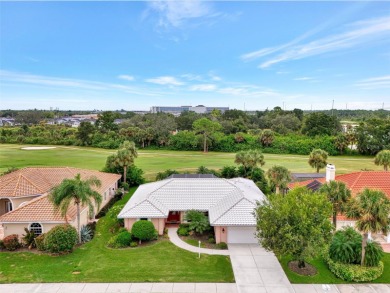 Attractive three bedroom, two bath, pool home, with golf course on Waterford Golf Club in Florida - for sale on GolfHomes.com, golf home, golf lot