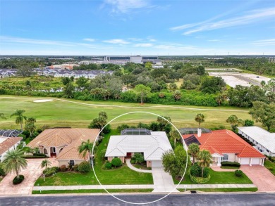 Attractive three bedroom, two bath, pool home, with golf course on Waterford Golf Club in Florida - for sale on GolfHomes.com, golf home, golf lot