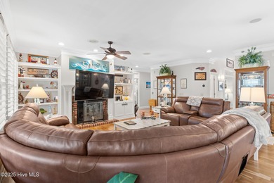 Nestled on over 1 1/2 acres in a beautiful maritime forest on Lockwood Folly Country Club in North Carolina - for sale on GolfHomes.com, golf home, golf lot