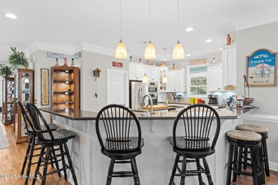 Nestled on over 1 1/2 acres in a beautiful maritime forest on Lockwood Folly Country Club in North Carolina - for sale on GolfHomes.com, golf home, golf lot