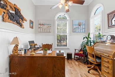 Nestled on over 1 1/2 acres in a beautiful maritime forest on Lockwood Folly Country Club in North Carolina - for sale on GolfHomes.com, golf home, golf lot