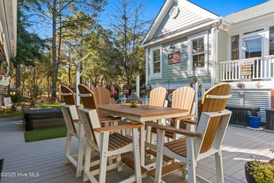 Nestled on over 1 1/2 acres in a beautiful maritime forest on Lockwood Folly Country Club in North Carolina - for sale on GolfHomes.com, golf home, golf lot