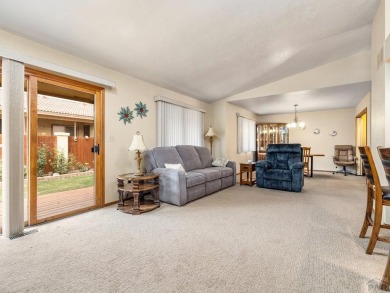 Discover your dream home in a serene cul-de-sac in Pueblo West on Desert Hawk At Pueblo West in Colorado - for sale on GolfHomes.com, golf home, golf lot