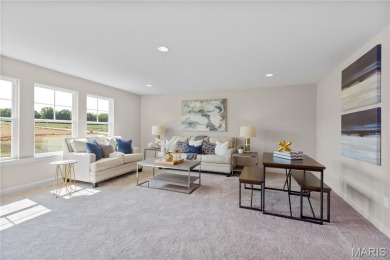 Fischer and Frichtel proudly present luxury new home on Country Club of St Albans in Missouri - for sale on GolfHomes.com, golf home, golf lot
