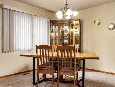 Discover your dream home in a serene cul-de-sac in Pueblo West on Desert Hawk At Pueblo West in Colorado - for sale on GolfHomes.com, golf home, golf lot