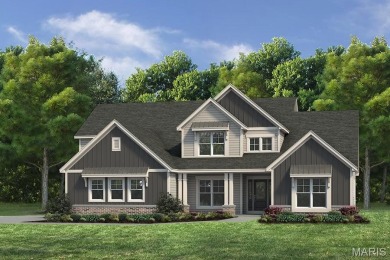 Fischer and Frichtel proudly present luxury new home on Country Club of St Albans in Missouri - for sale on GolfHomes.com, golf home, golf lot