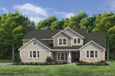 Fischer and Frichtel proudly present luxury new home on Country Club of St Albans in Missouri - for sale on GolfHomes.com, golf home, golf lot