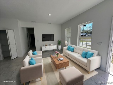 Brand New 4-Bedroom Home in Citrus Springs. Discover this on Citrus Springs Country Club in Florida - for sale on GolfHomes.com, golf home, golf lot