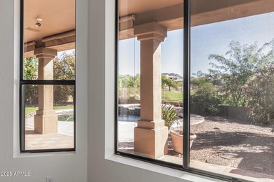 Custom single-level home located in a cul-de-sac on the golf on Red Mountain Ranch Country Club in Arizona - for sale on GolfHomes.com, golf home, golf lot