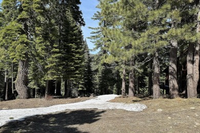 This beautiful mountain lot on Muhlebach Way is one of the few on Tahoe Donner Golf Course in California - for sale on GolfHomes.com, golf home, golf lot