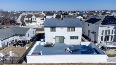 Truly unique direct Golf Course front home.  Large spacious on The Links At Brigantine Beach in New Jersey - for sale on GolfHomes.com, golf home, golf lot